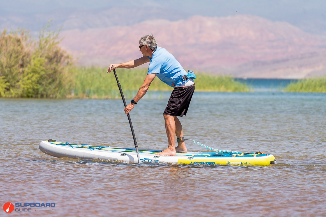BOTE Lowrider 11'6'' paddling left