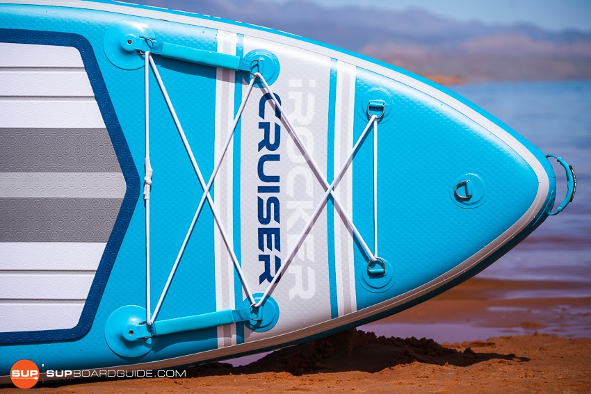 iRocker Cruiser SUP Review Nose Cargo