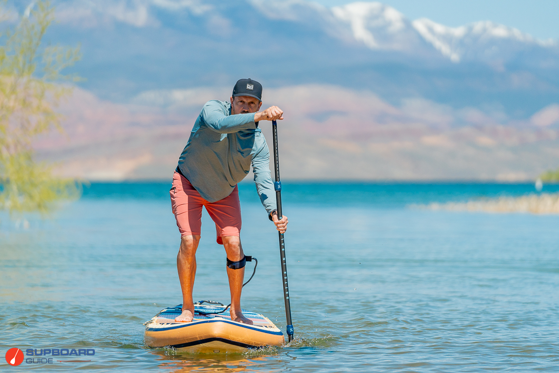 ISLE Explorer 3 paddling in