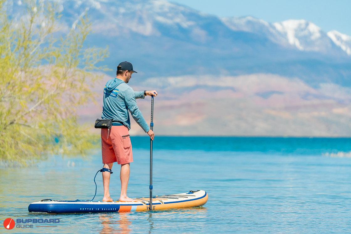 ISLE Explorer 3 paddling out