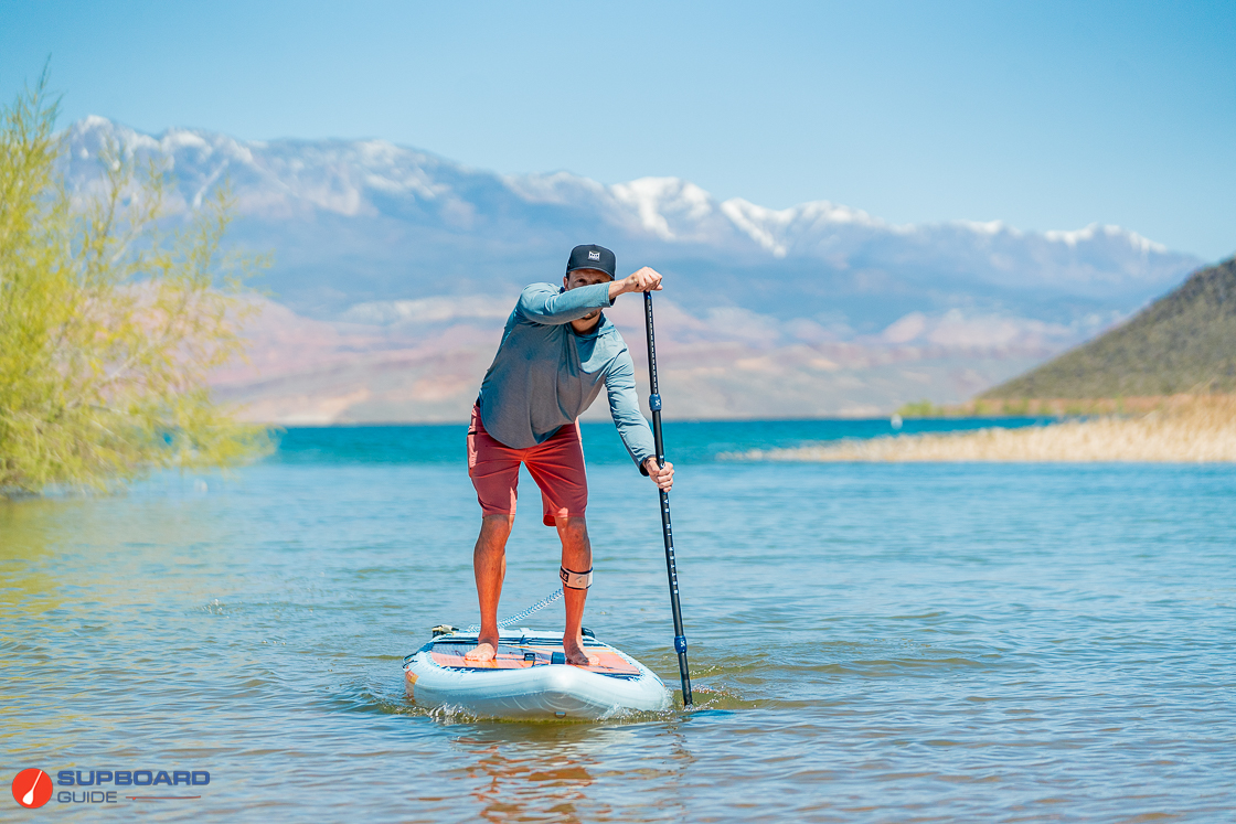 ISLE Switch Pro paddling in