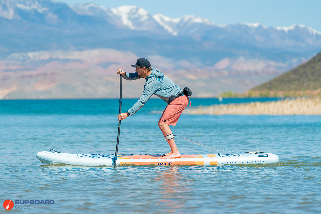 ISLE Switch Pro paddling left